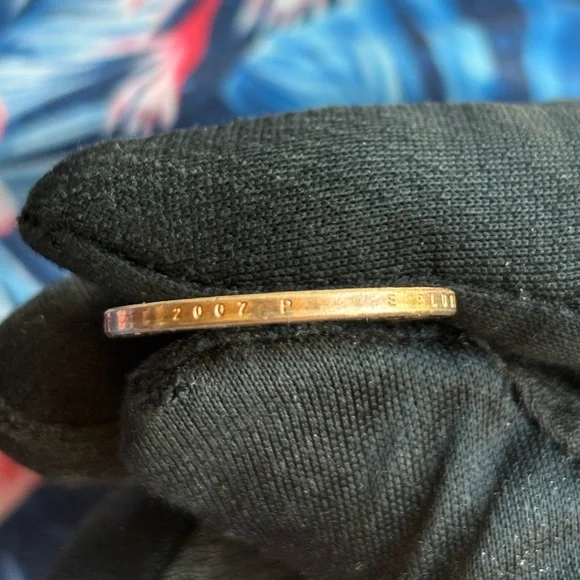 2007-P John Adams Lady Liberty Presidential Gold Dollar Coin EF Inscription - Picture 2 of 6